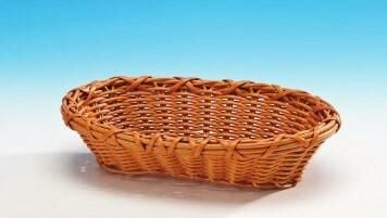Zicco Büyük Oval Ekmek Sepeti Koyu B-OV-4153-22B