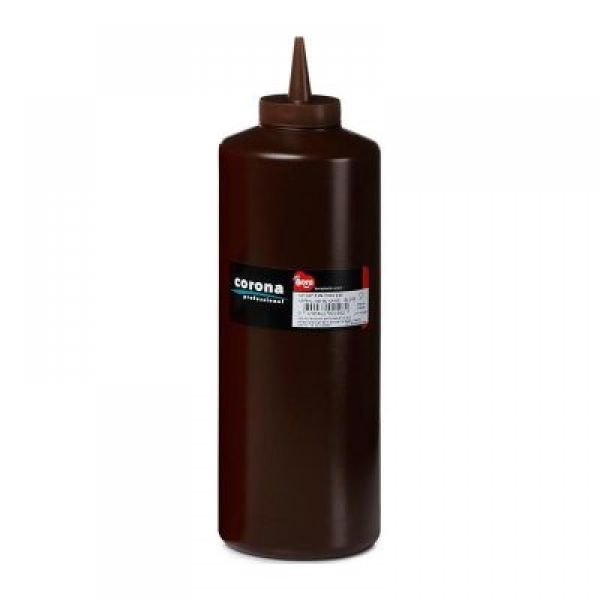 Bora Plastik Sosluk Şişesi 950 ML KAHVERENGİ