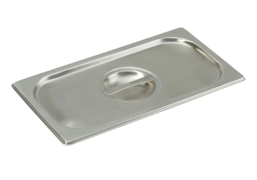 Bilge Inox GN 1/3 Paslanmaz Çelik Standart Gastronorm Küvet Kapak