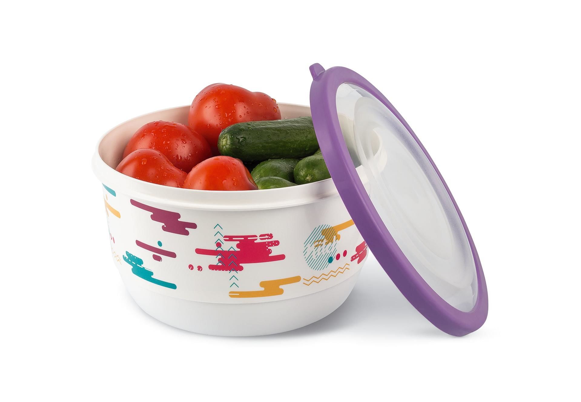 Üçsan Plastik Trendy Saklma Kabı 20 Cm