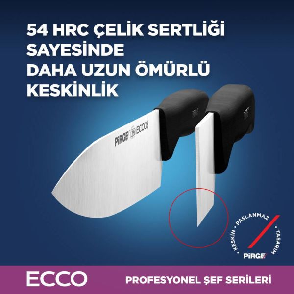 Pirge Ecco Şef Bıçağı  SİYAH