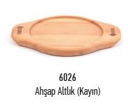 Sürel Küçük Döküm Sahan Ahşap Altlıklı 16 Cm